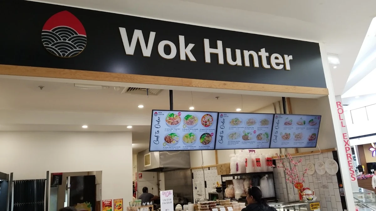 Menu, Wok Hunter @ Sanctuary Lakes