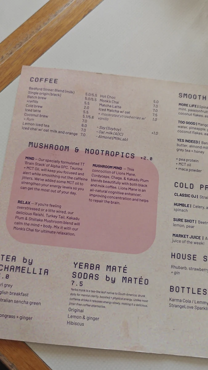 Menu, Terror Twilight