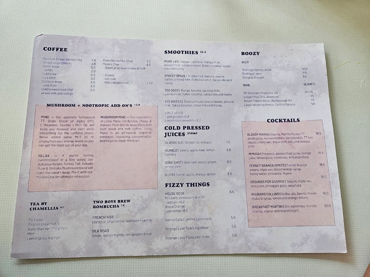 Menu, Terror Twilight