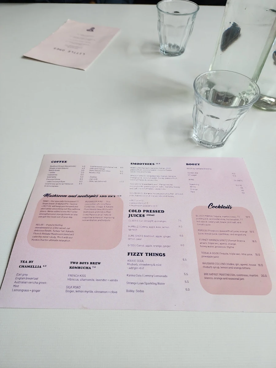 Menu, Terror Twilight