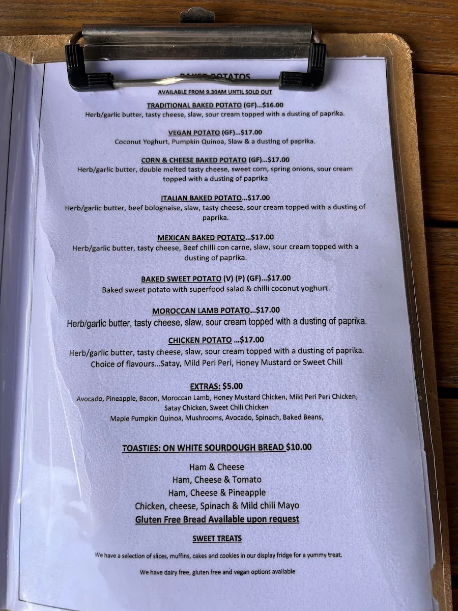 Menu, Lavish Specialty Coffee
