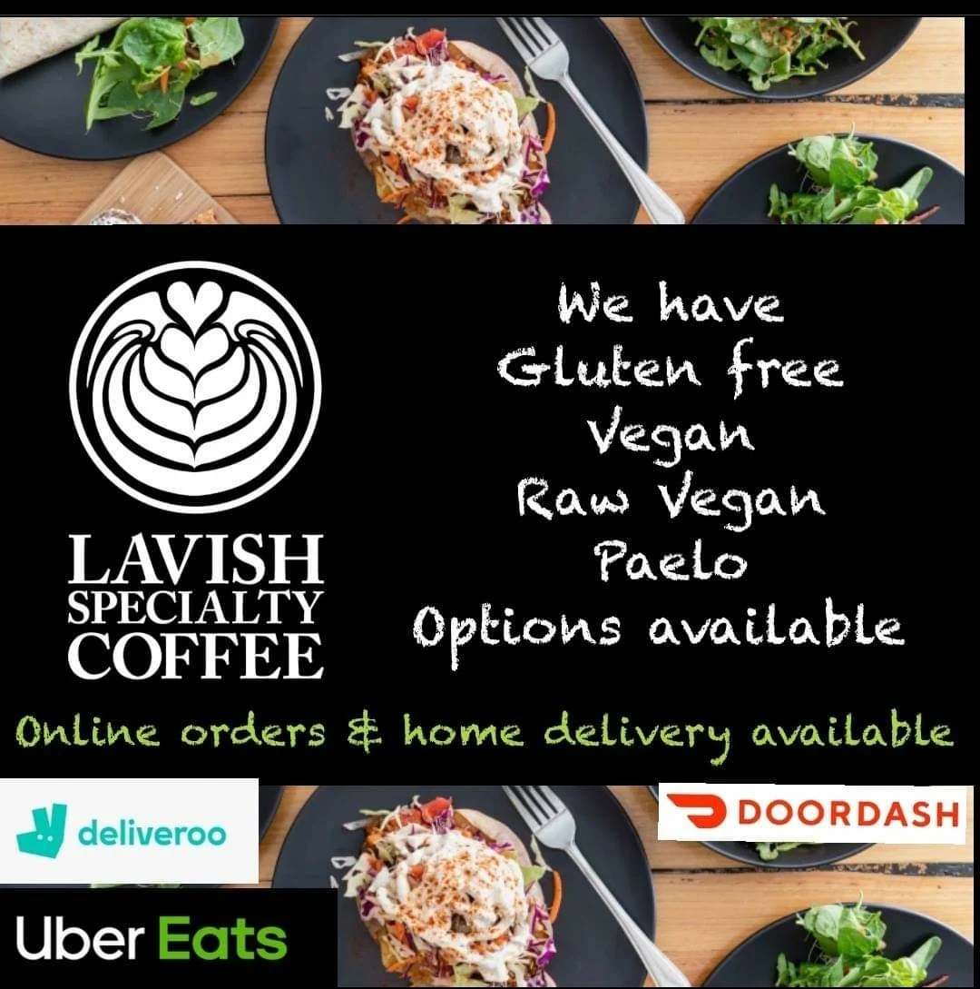 Menu, Lavish Specialty Coffee