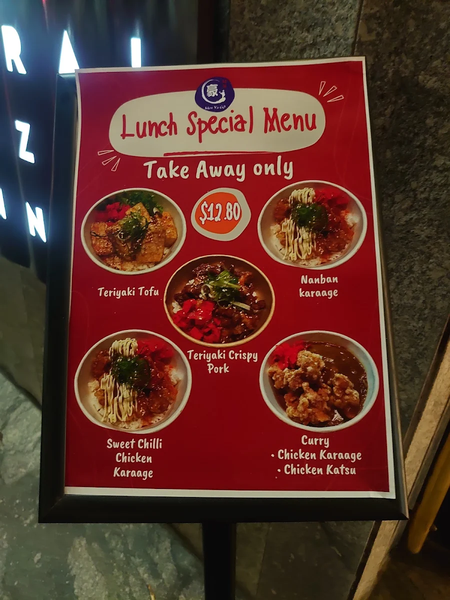 Menu, Men Ya Go - CP1