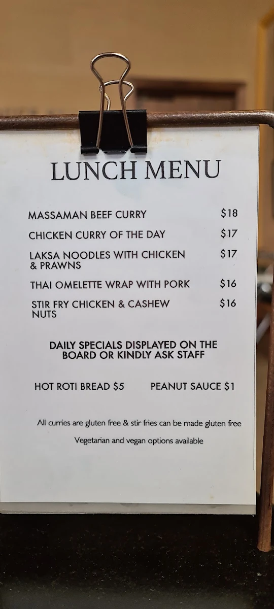 Menu, The Last Straw