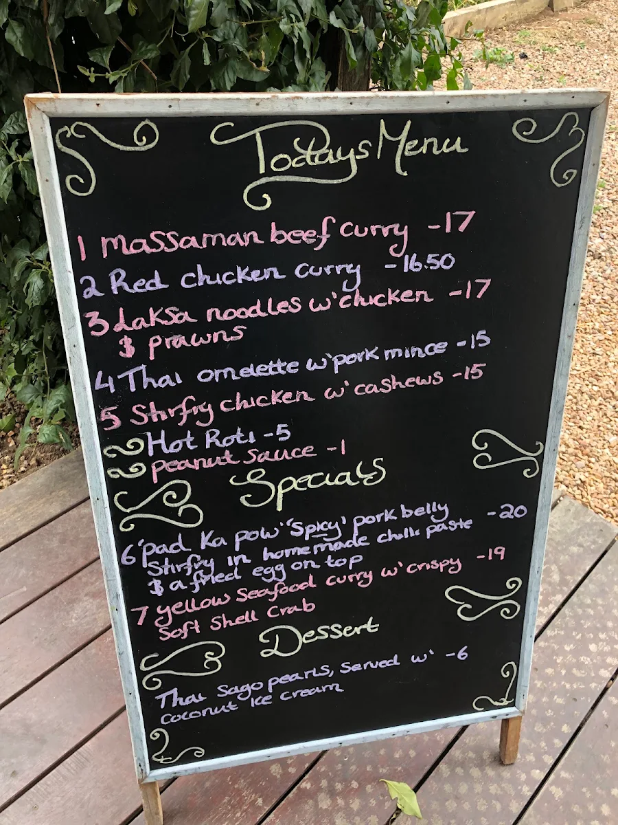 Menu, The Last Straw