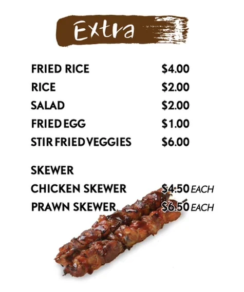 Menu, Fuku