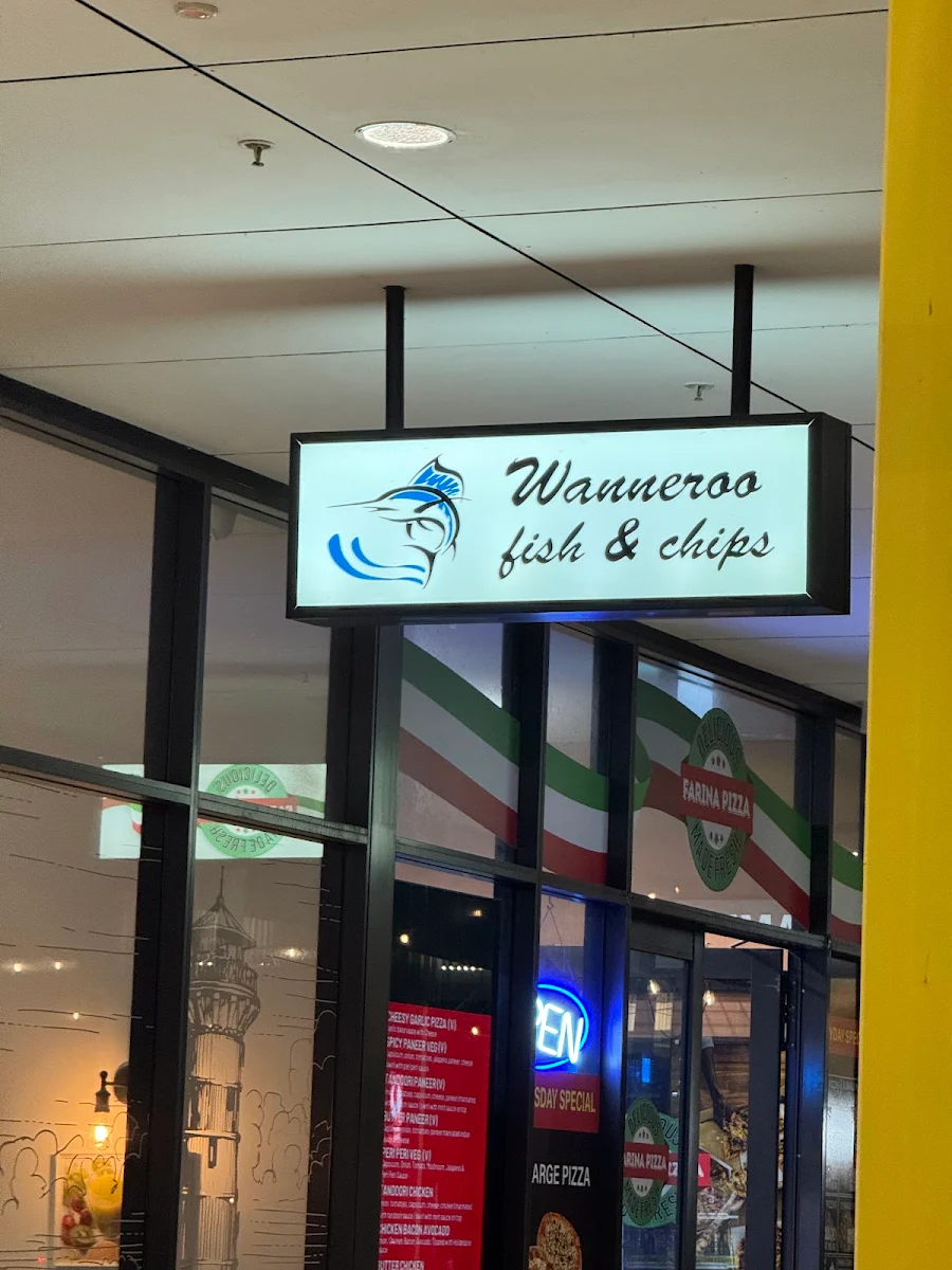Menu, Wanneroo Central Fish & Chips