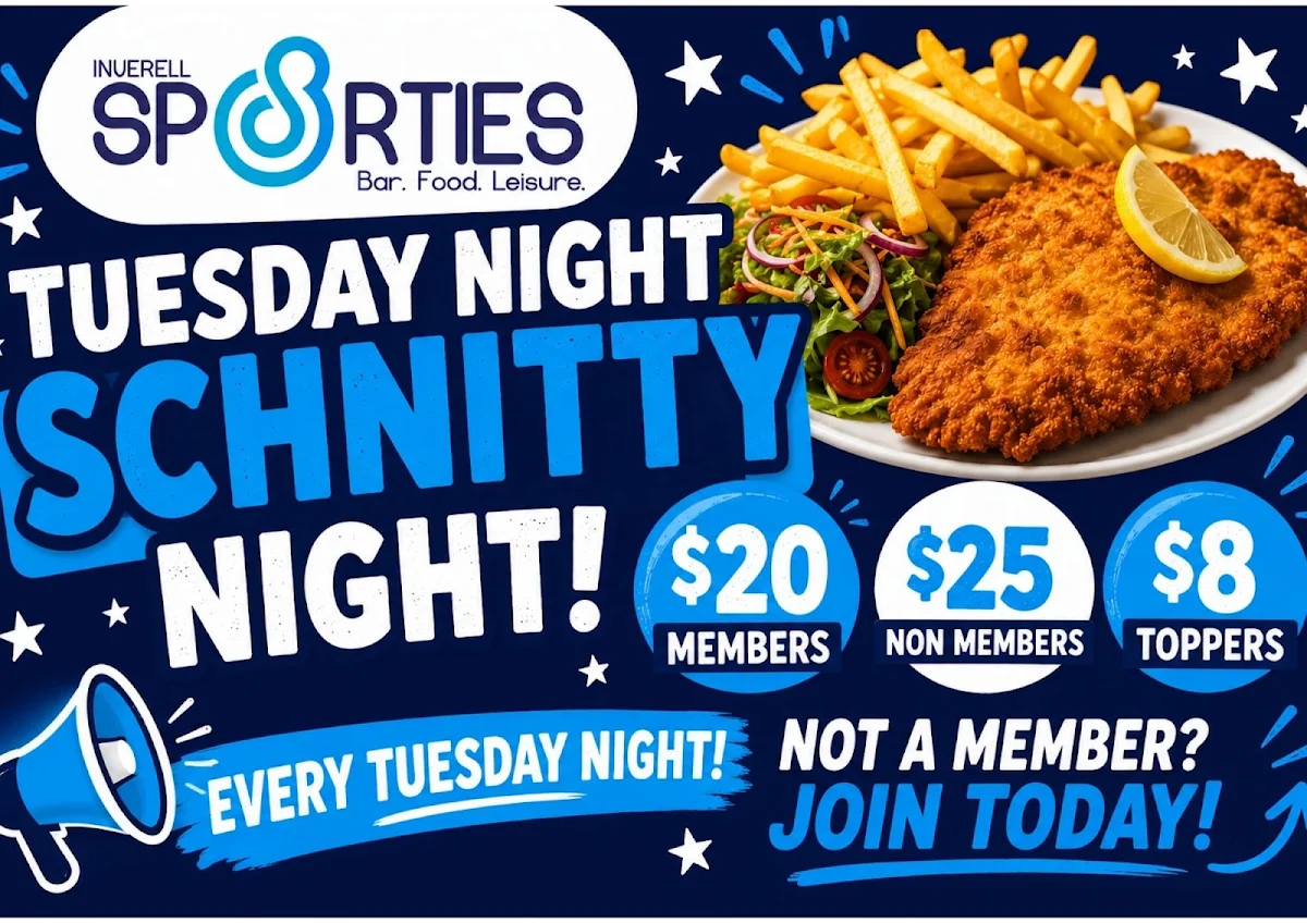 Menu, Inverell Sporties