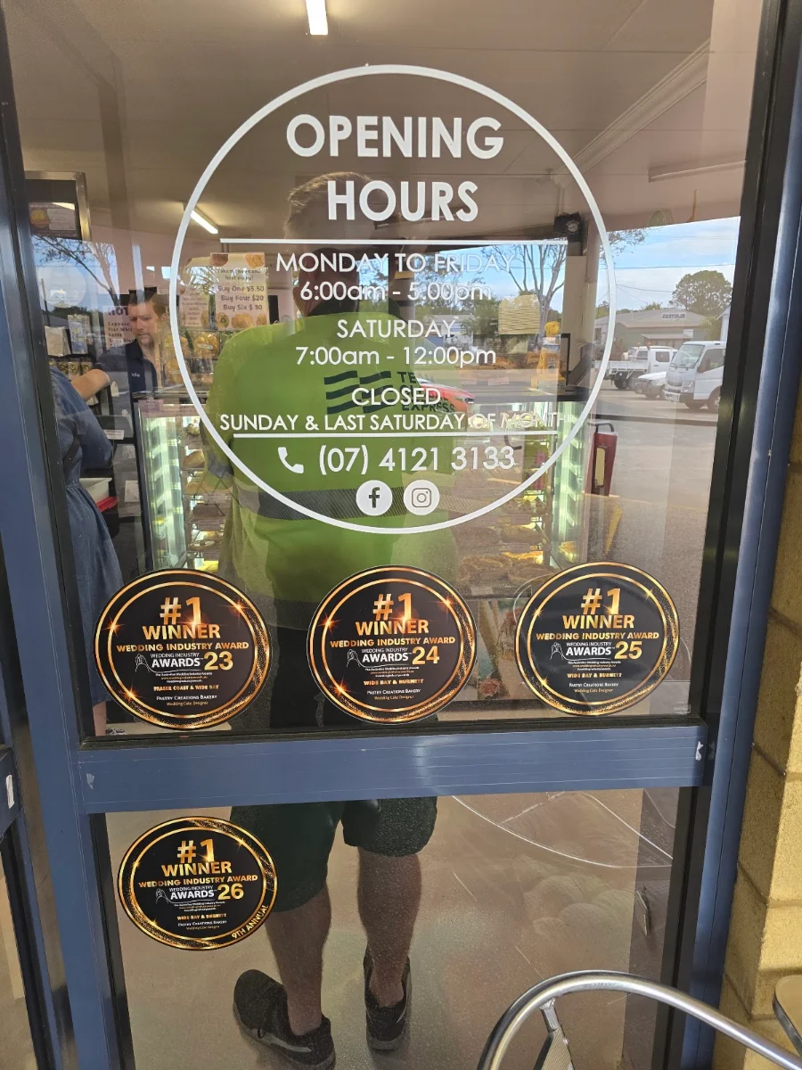 Menu, Pastry Creations