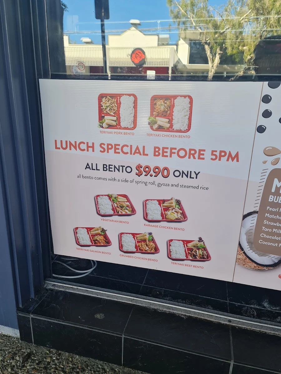 Menu, Sushi Station by MistaBoo - Bulimba