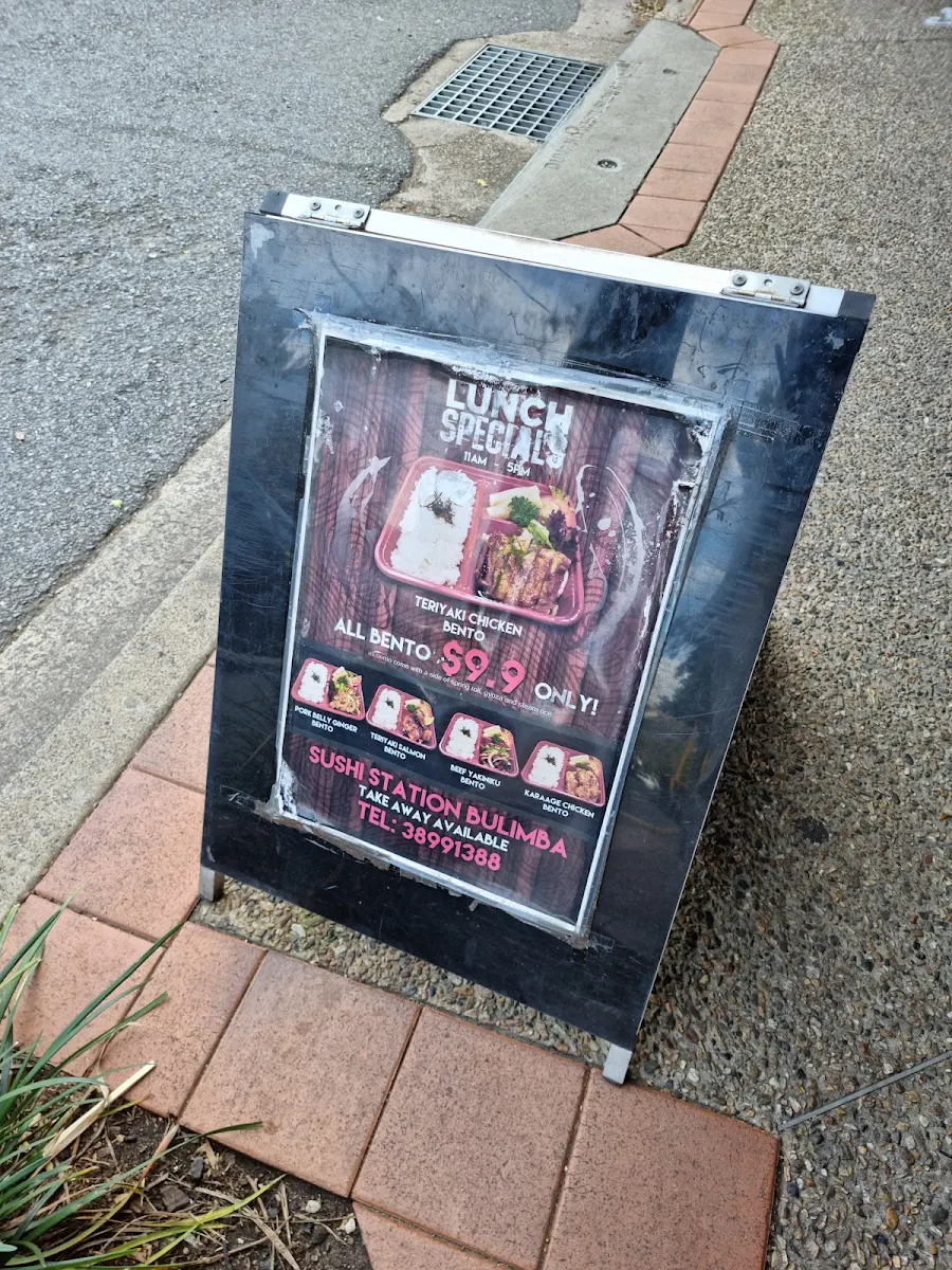 Menu, Sushi Station by MistaBoo - Bulimba