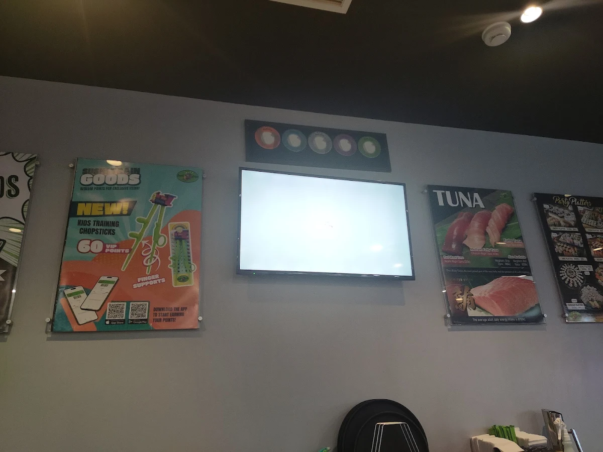 Menu, Sushi Train St Peters