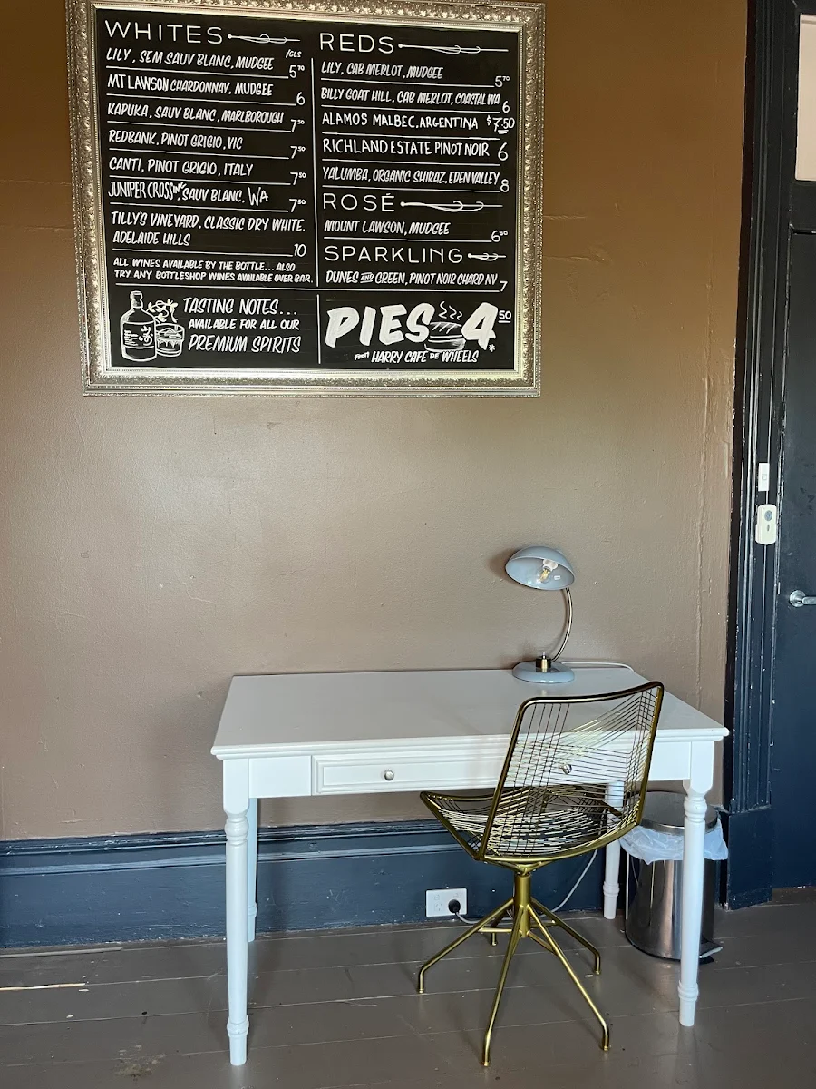 Menu, Glengarry Castle Hotel
