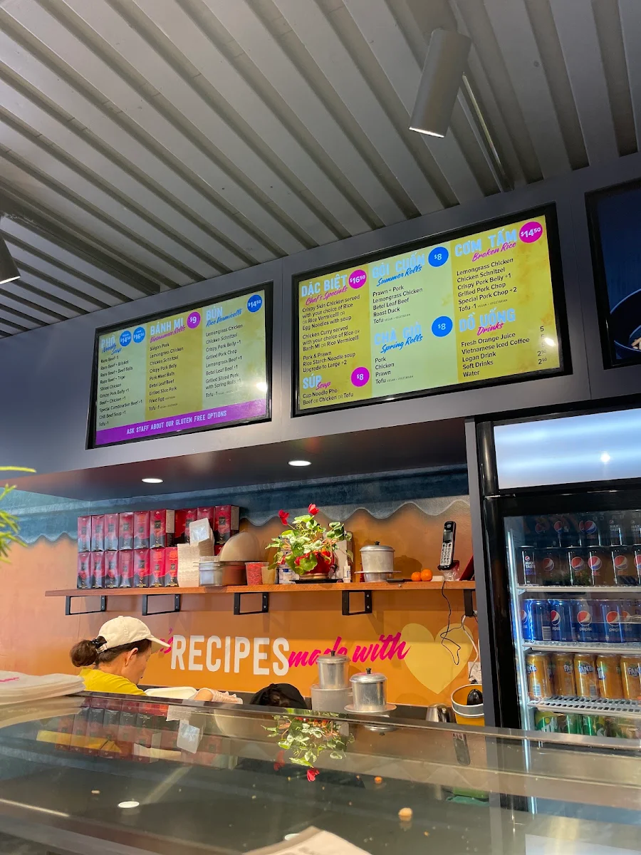 Menu, Ms Ba Cô
