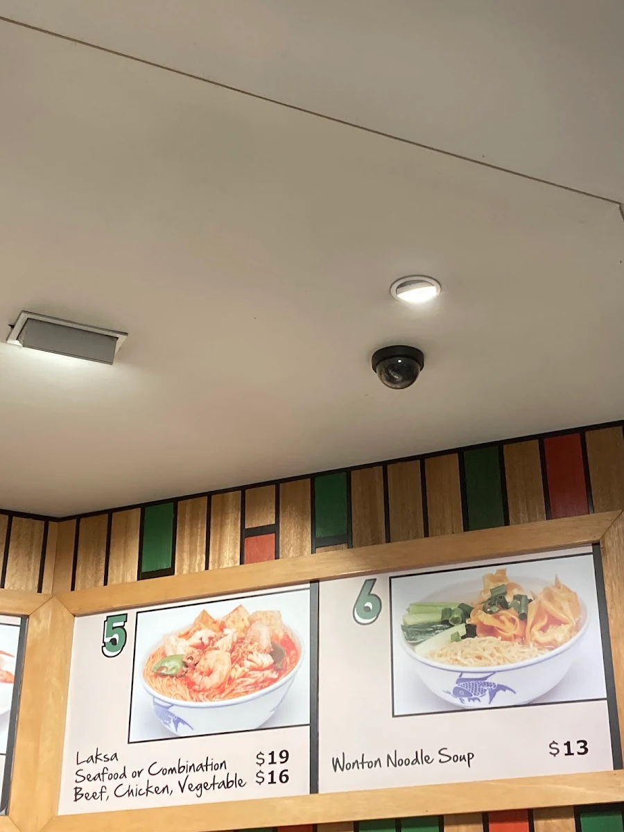 Menu, Tin Kee Asian Take Away