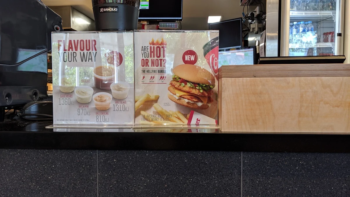 Menu, Red Rooster Mount Ommaney
