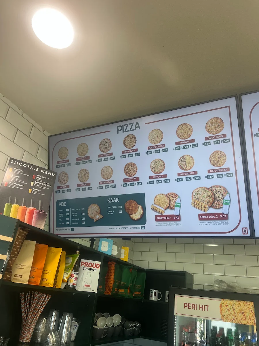 Menu, Beiruty Bakehouse