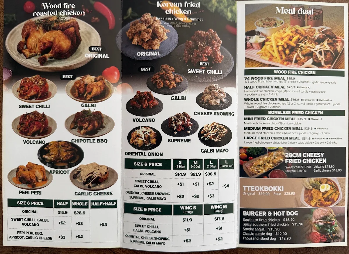 Menu photo 1