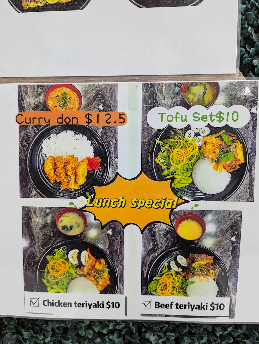 Menu, Coco Bento