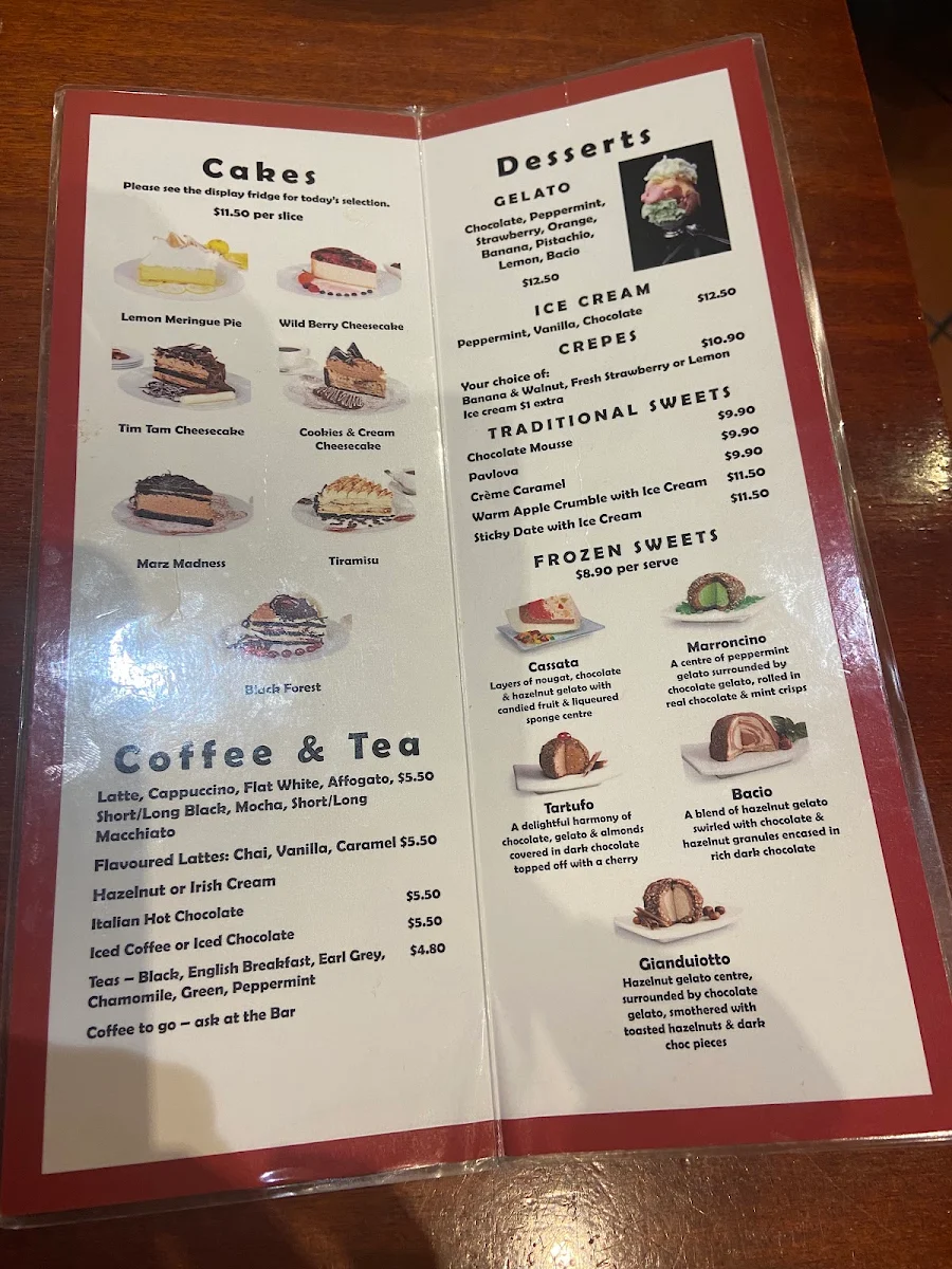 Menu, Sofia Camberwell