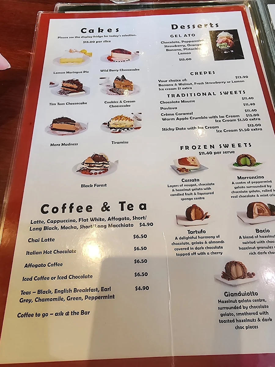 Menu, Sofia Camberwell