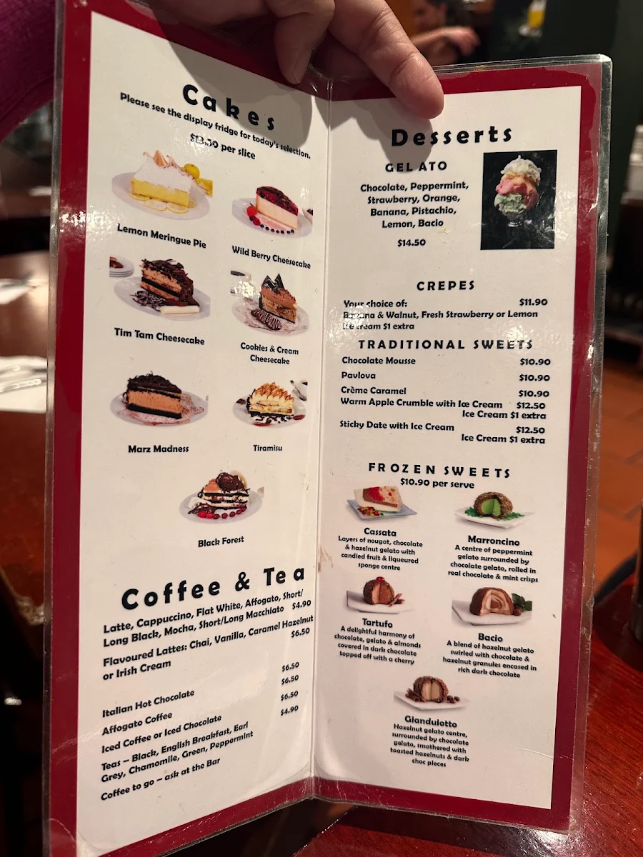 Menu, Sofia Camberwell