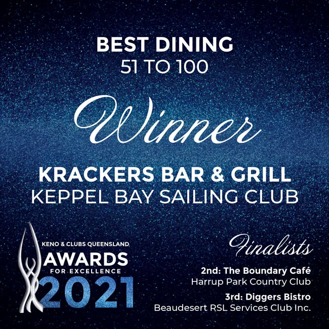 Menu, Krackers Bar & Grill