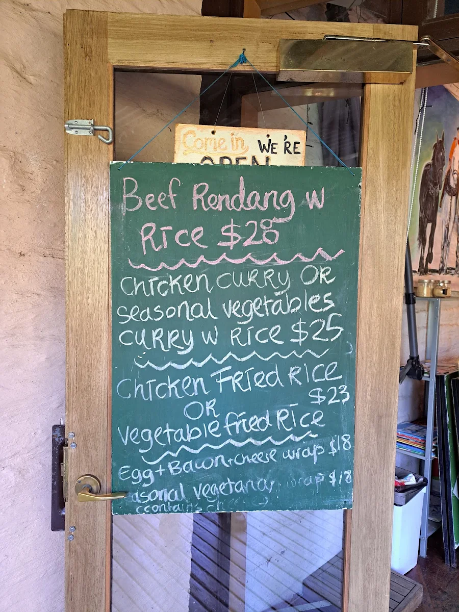 Menu, Tea Pot Cafe