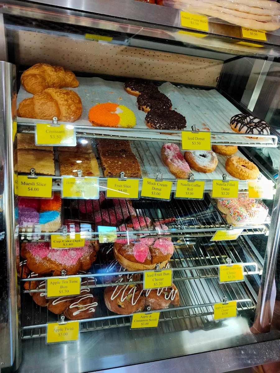 Menu, Curcio's Drive-thru Bakery