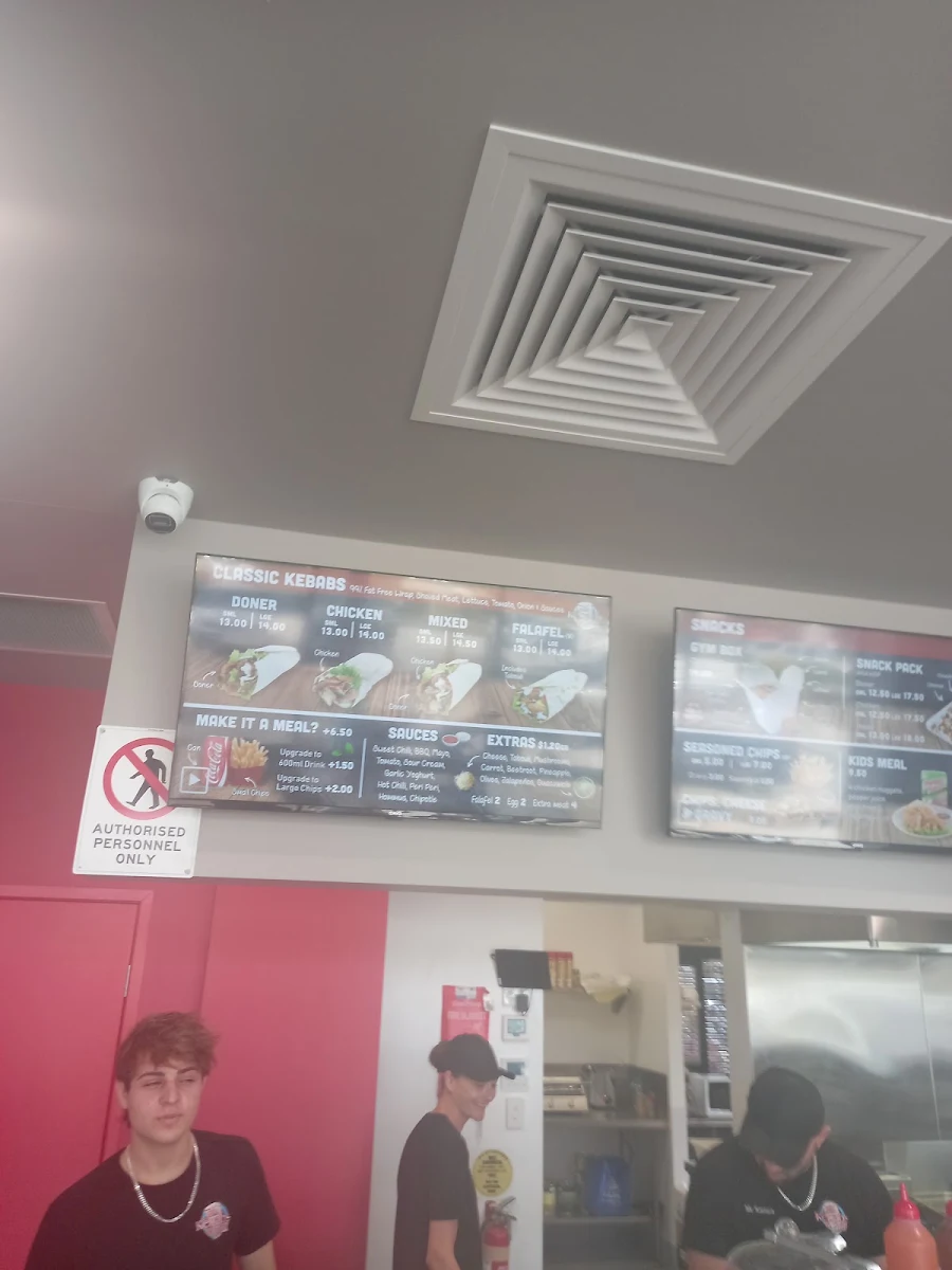 Menu, Ms Kebabs & Grill