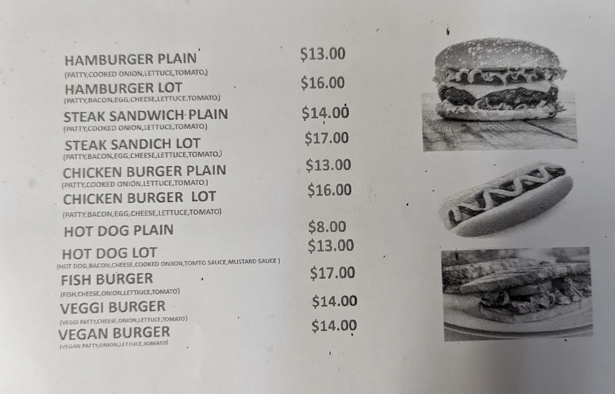 Menu photo 1