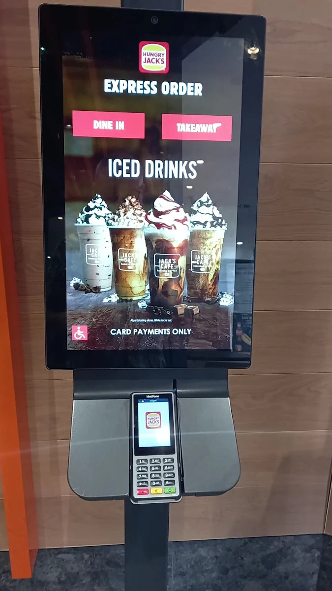 Menu, Hungry Jack's Brunswick Street Mall