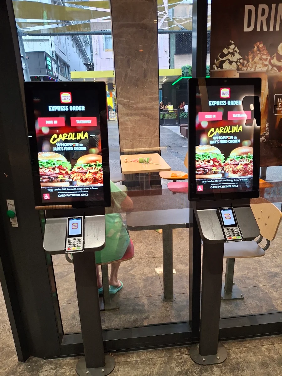 Menu, Hungry Jack's Brunswick Street Mall