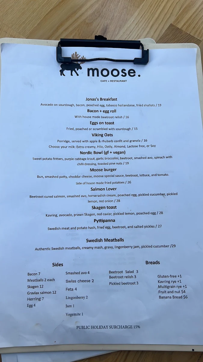 Menu photo 1