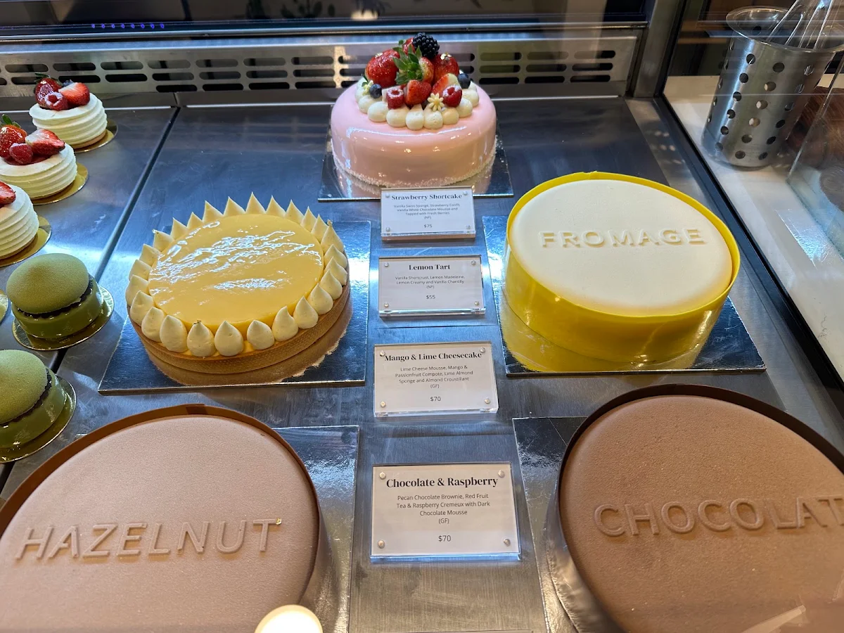 Menu, T6 Patisserie