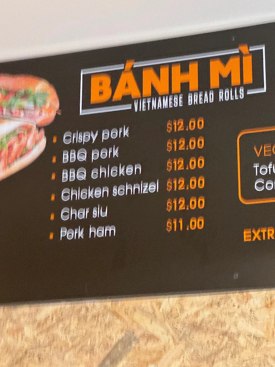 Menu, NH Bakery