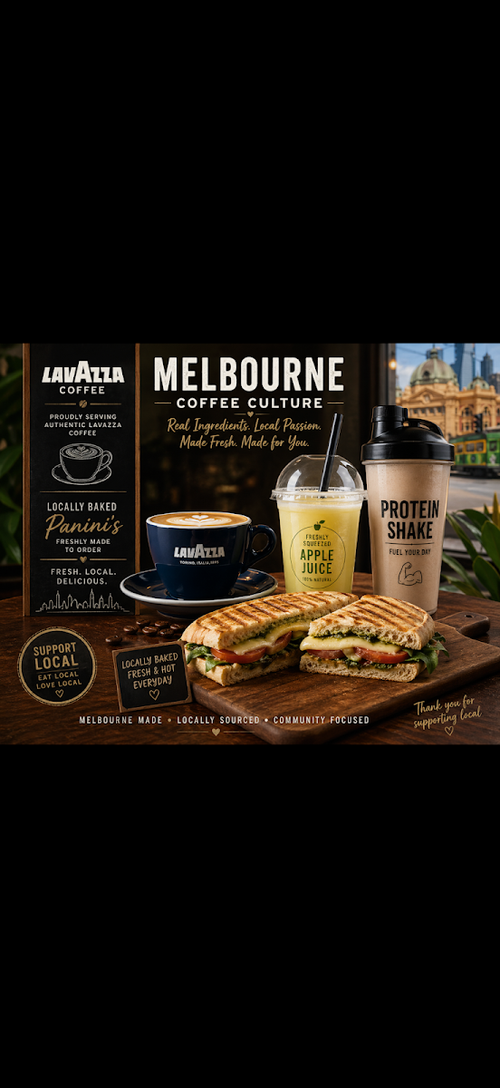 Menu, Melbourne Coffee Culture