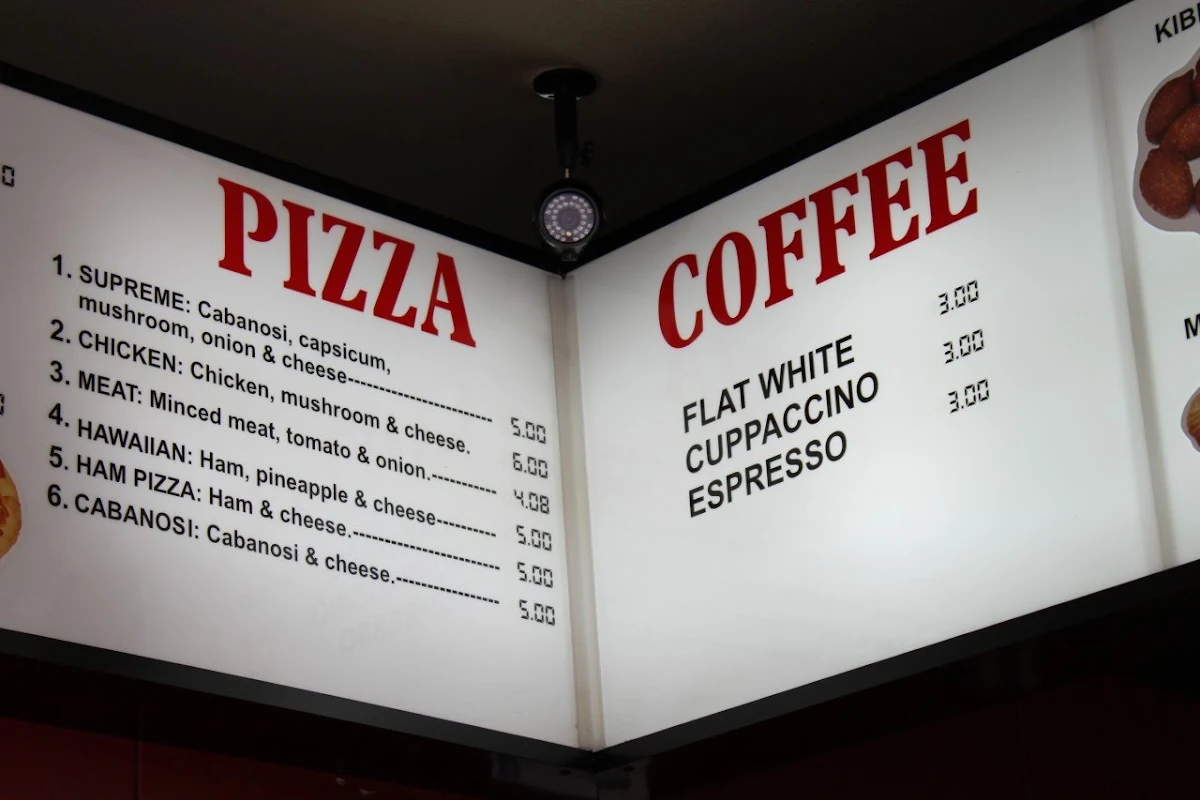 Menu, Earlwood Lebanese Bakery