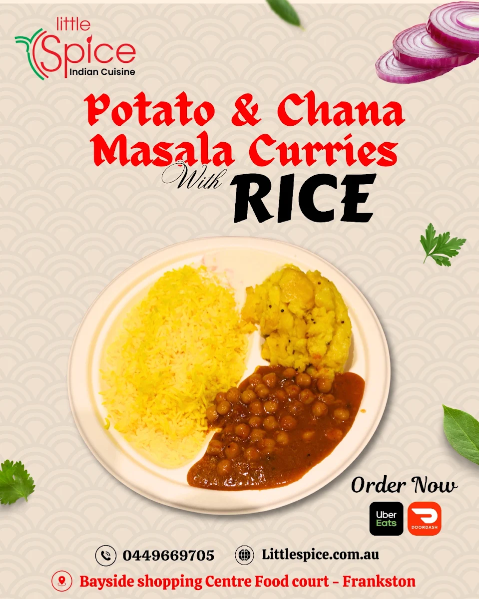 Menu, Little Spice Indian Cuisine -Southland Food Court-Level 3