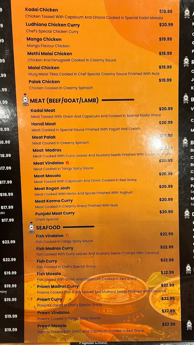 Menu, Ludhiana Junction