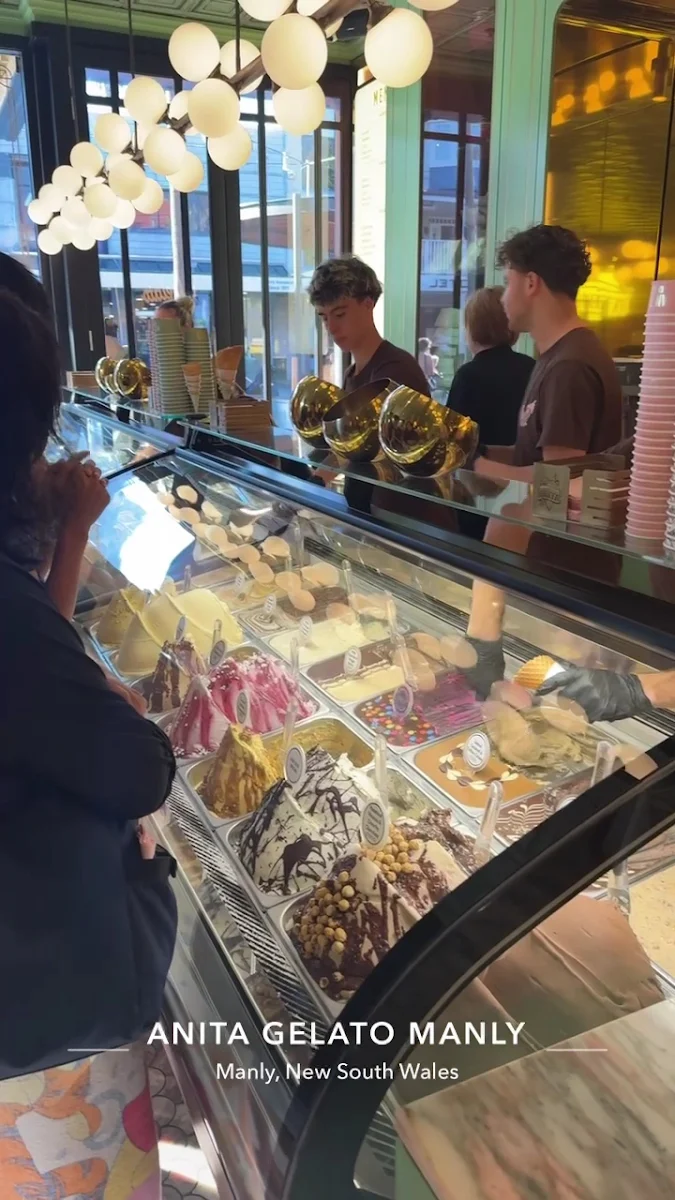 Vibe, Anita Gelato Manly