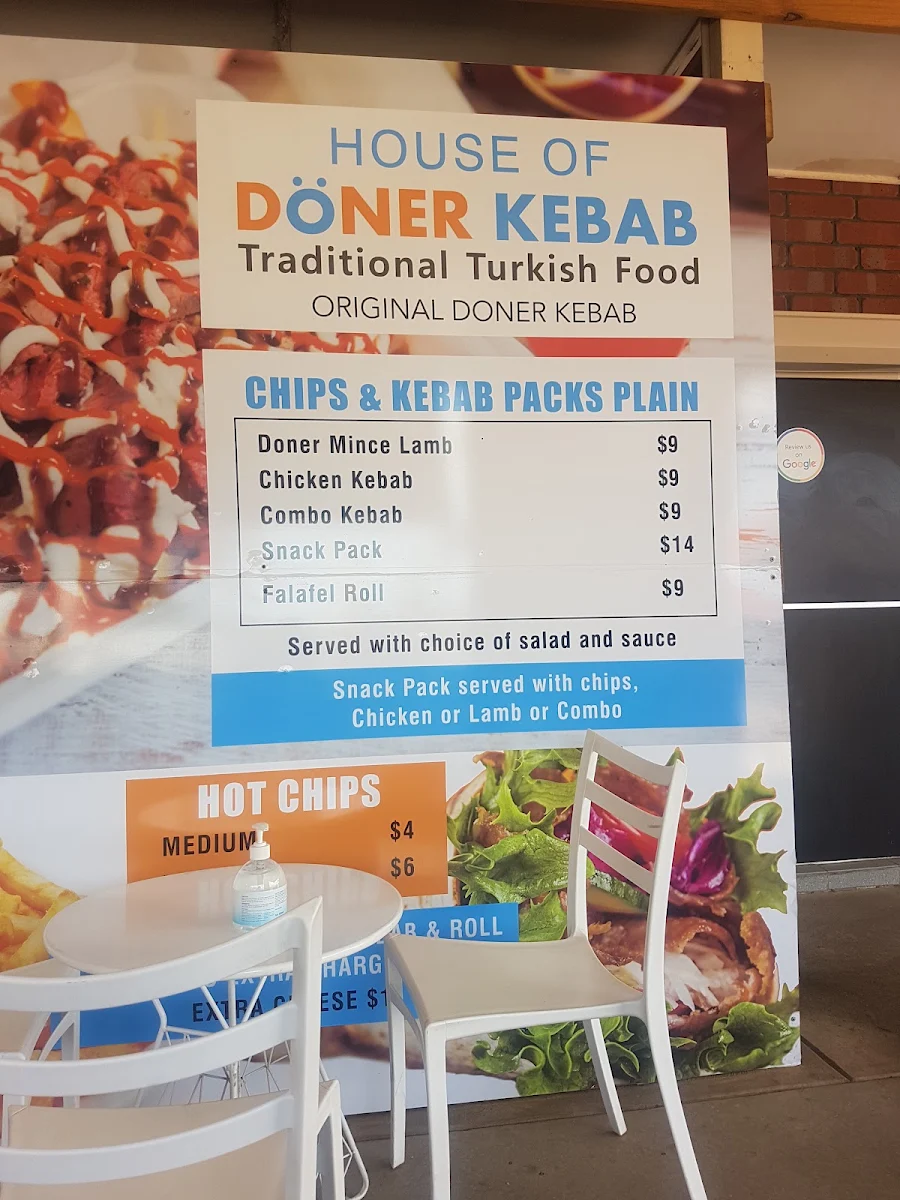 Menu, Kababje