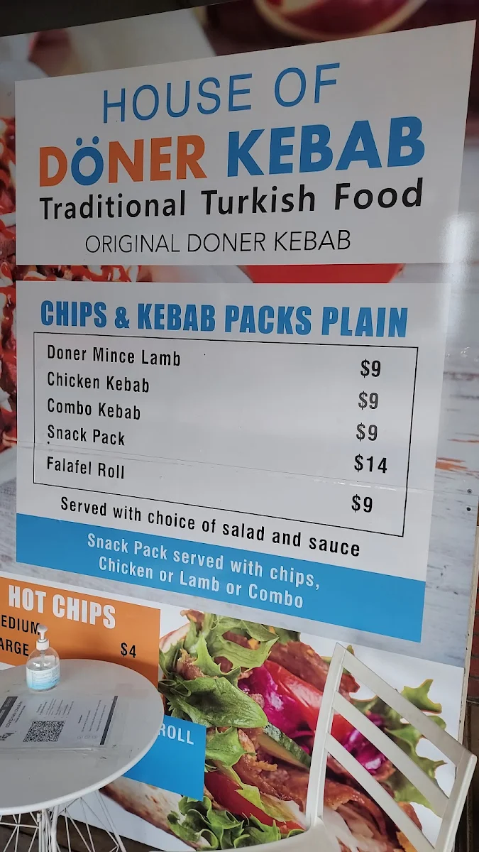 Menu, Kababje