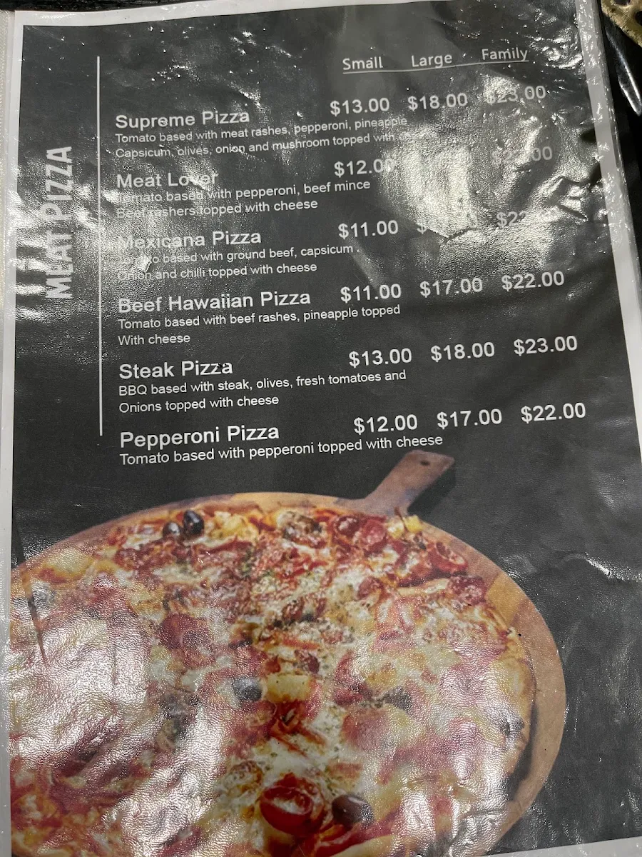 Menu, Toscanini Italian Restaurant