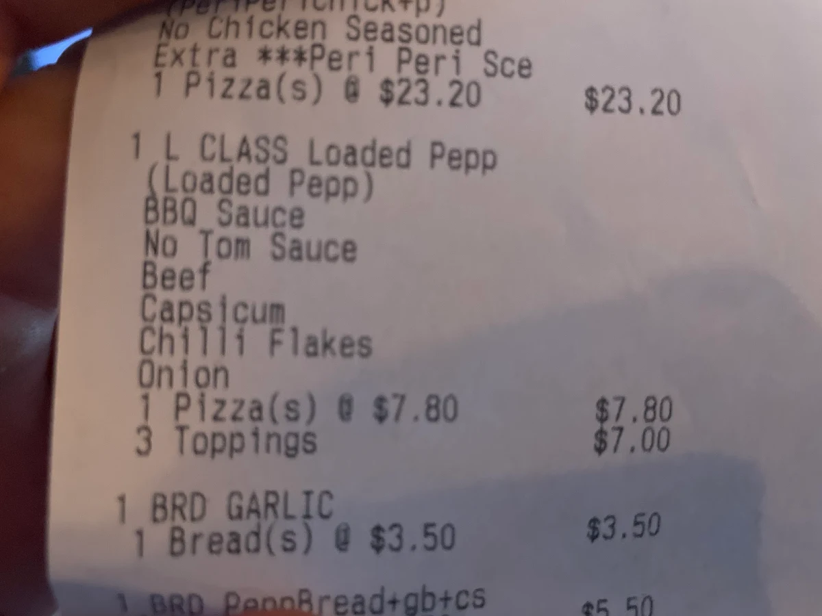Menu, Domino's Pizza North Richmond
