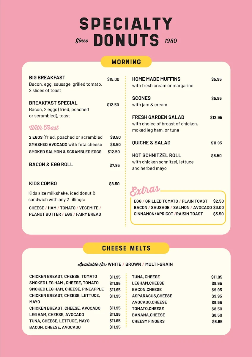 Menu photo 1