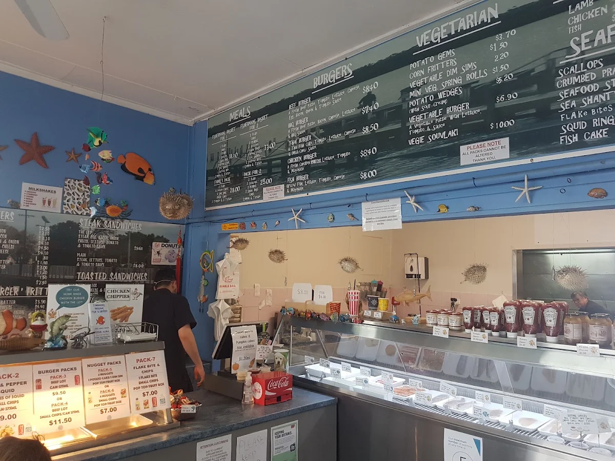 Menu, Tooradin Original Fish & Chip Shop