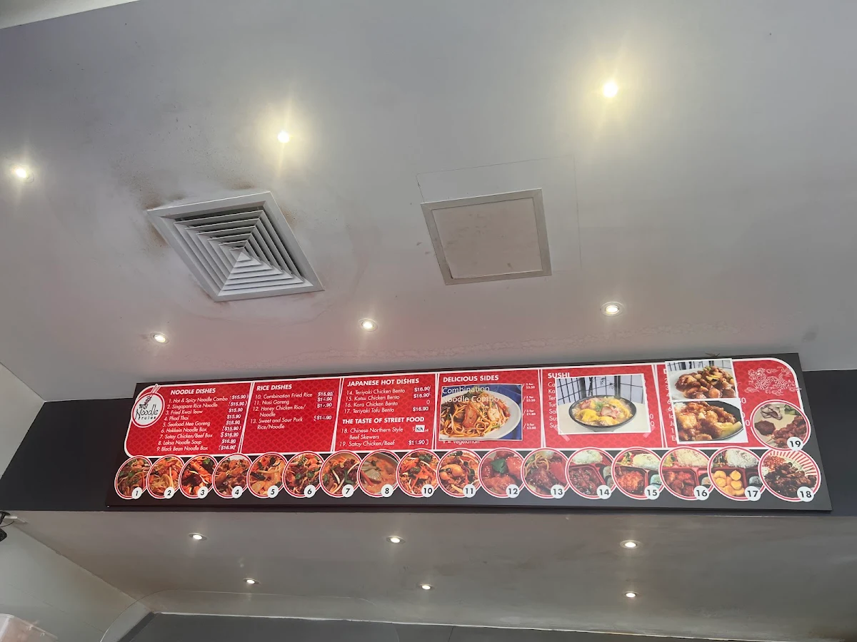 Menu, My Noodle Rules