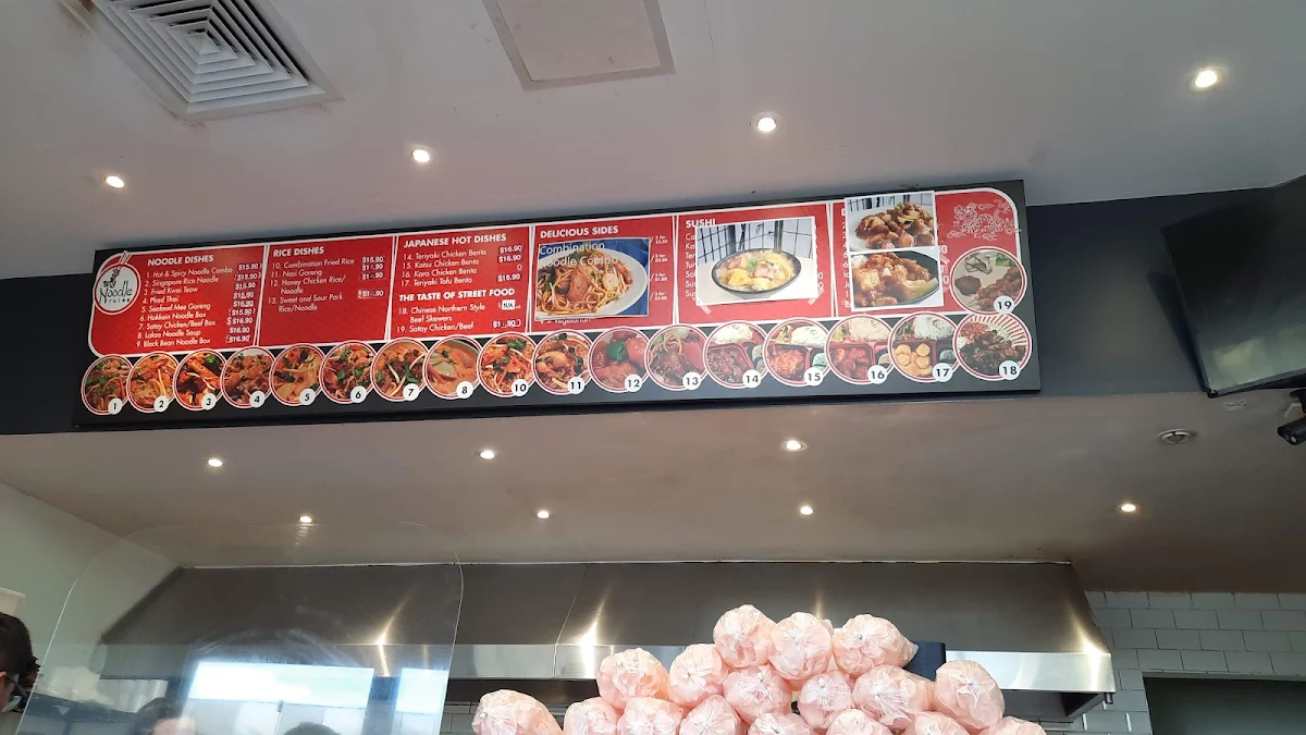 Menu, My Noodle Rules