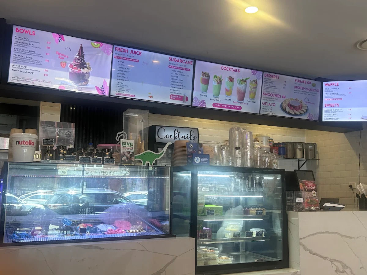 Menu, Cocktails & CO - Fruit Cocktails, Mocktails, Organic Acai Bowl & Smoothies, Fresh Juices